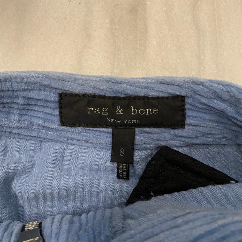 Rag And Bone Racer Riviera Corduroy Mini Skirt - image 2